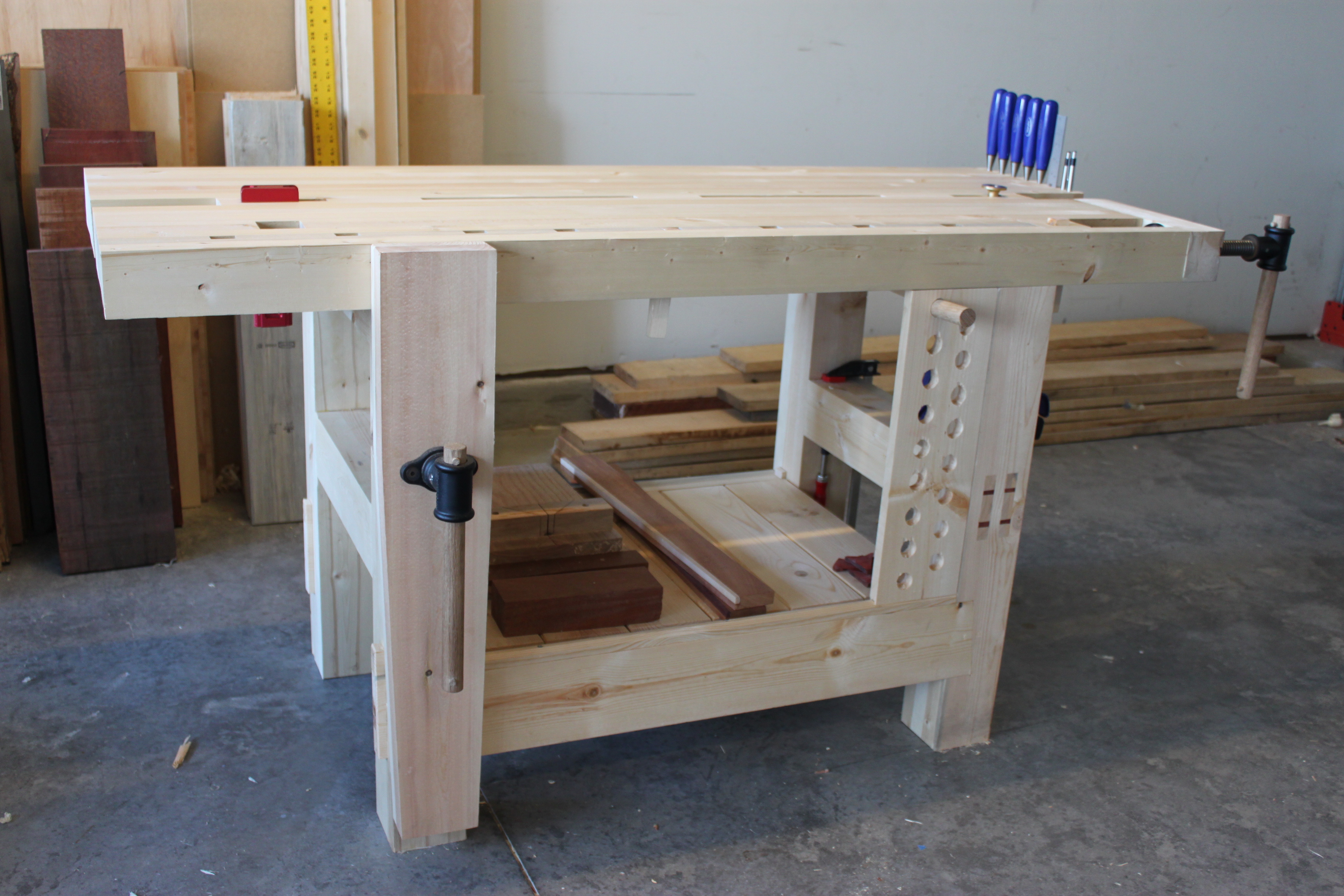 DIY Fine Woodworking Roubo Bench Plans Free